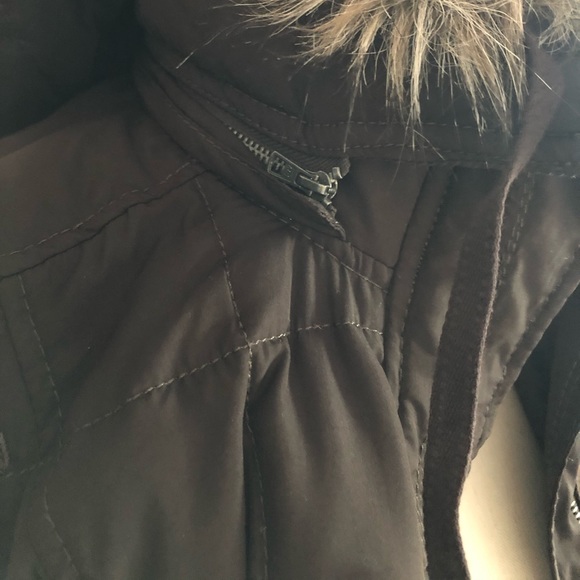 Abercrombie and Fitch Brown Parka - Picture 15 of 16